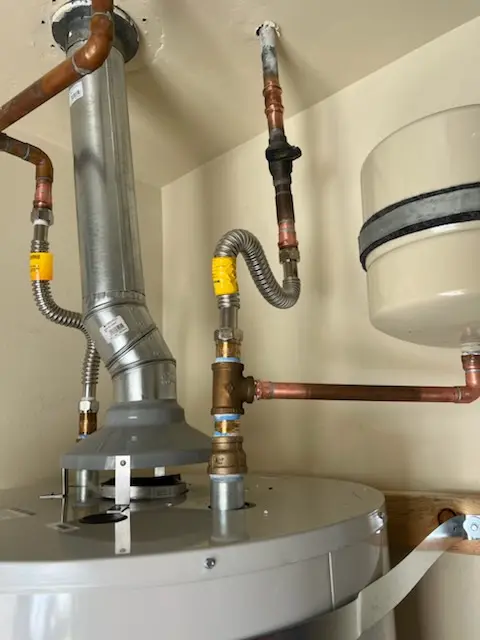 Water heater installation and plumbing repair in Riverbend Trinity Trails